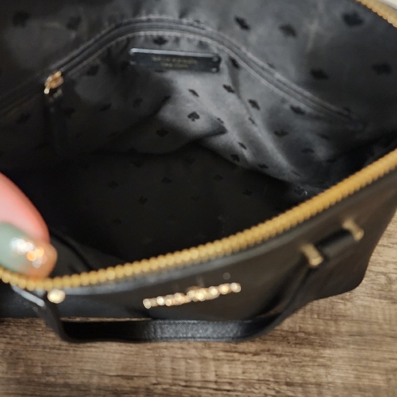Kate Spade Black Medium Satchel Bag - Picture 3 of 6